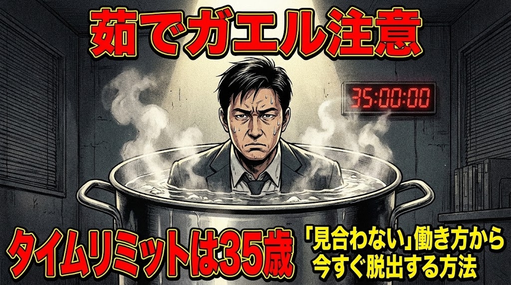 「給料に見合わない」と感じたら危険信号｜責任だけ増える30代が取るべき行動